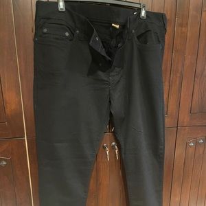 True religion black pants
